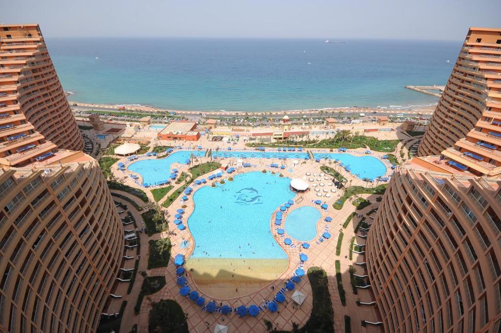 Porto Sokhna Pyramids Apartments Powered By Amer-Group Family Only Ain Sukhna Exterior foto
